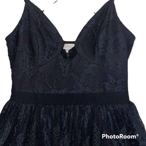 BEBE lace Fit & Flare dress - Picture 3 of 6